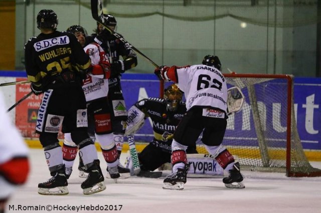 Photo hockey match Rouen - Amiens  le 05/12/2017