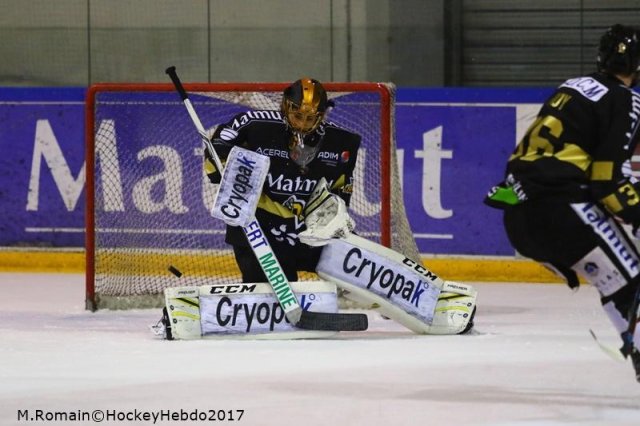 Photo hockey match Rouen - Amiens  le 05/12/2017