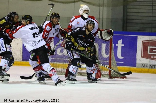 Photo hockey match Rouen - Amiens  le 05/12/2017