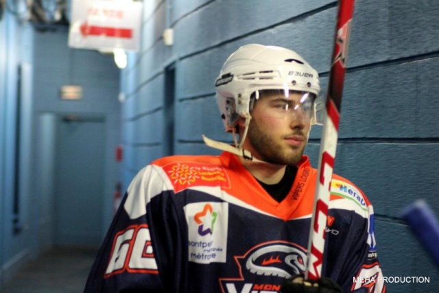 Photo hockey match Montpellier II - Nimes le 02/12/2017