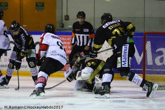 Photo hockey match Rouen - Amiens  le 05/12/2017