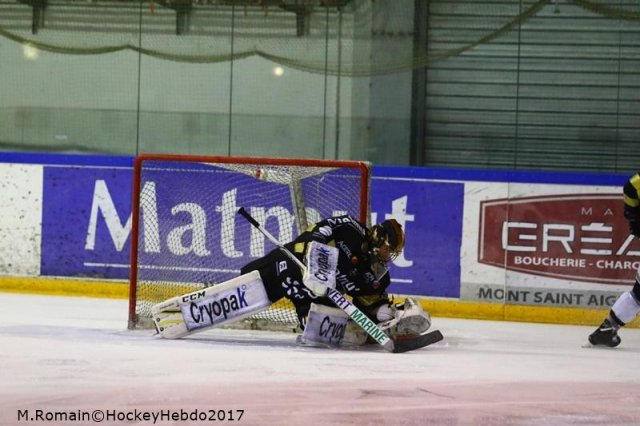 Photo hockey match Rouen - Amiens  le 05/12/2017