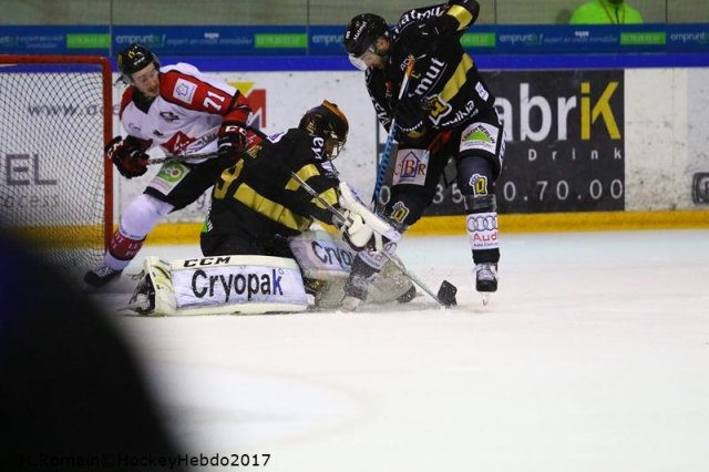 Photo hockey match Rouen - Amiens  le 05/12/2017