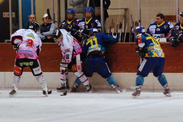 Photo hockey match Dijon  - Amiens  le 24/02/2009
