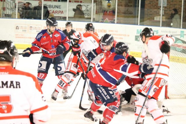 Photo hockey match Angers  - Bordeaux le 05/12/2017
