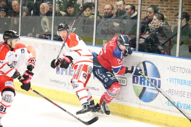 Photo hockey match Angers  - Bordeaux le 05/12/2017