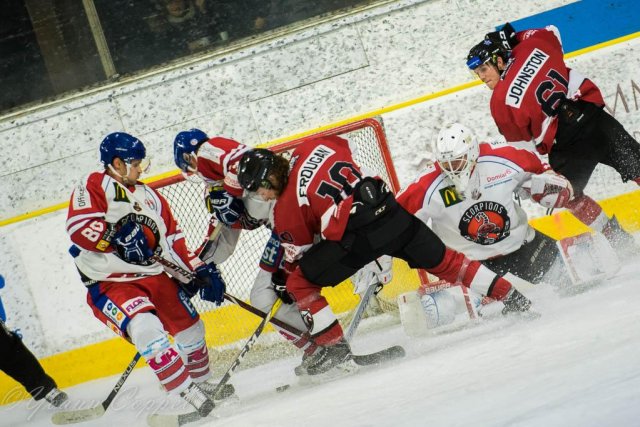 Photo hockey match Chamonix  - Mulhouse le 08/12/2017