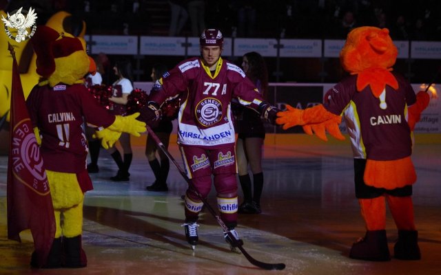 Photo hockey match Genève - Fribourg le 25/11/2017