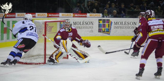Photo hockey match Genève - Fribourg le 25/11/2017