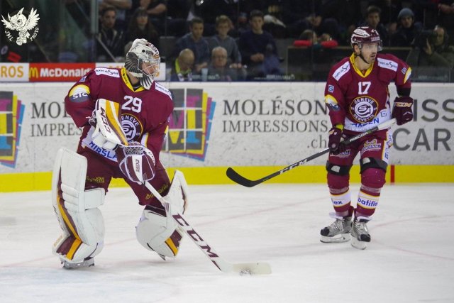 Photo hockey match Genève - Fribourg le 25/11/2017