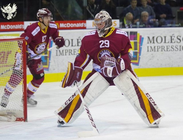 Photo hockey match Genève - Fribourg le 25/11/2017