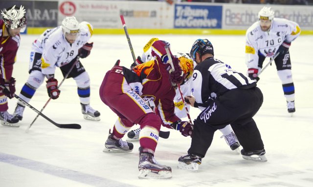 Photo hockey match Genève - Fribourg le 25/11/2017