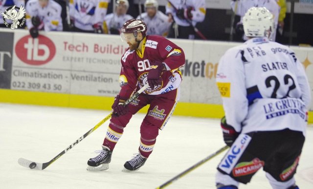 Photo hockey match Genève - Fribourg le 25/11/2017