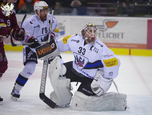 Photo hockey match Genève - Fribourg le 25/11/2017