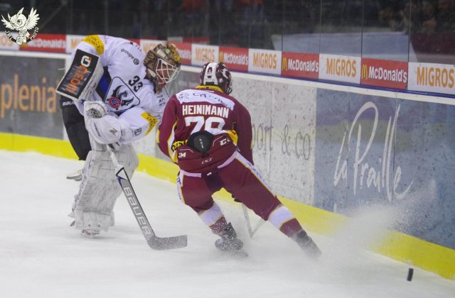 Photo hockey match Genève - Fribourg le 25/11/2017