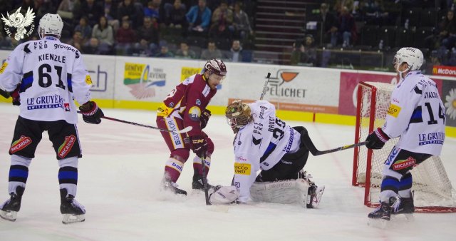 Photo hockey match Genève - Fribourg le 25/11/2017