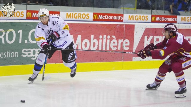 Photo hockey match Genève - Fribourg le 25/11/2017