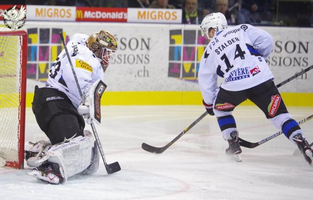 Photo hockey match Genève - Fribourg le 25/11/2017