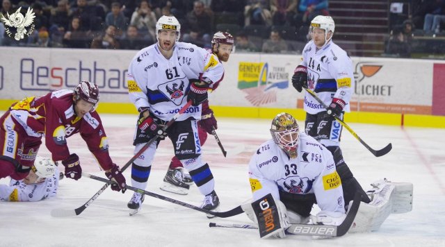 Photo hockey match Genève - Fribourg le 25/11/2017