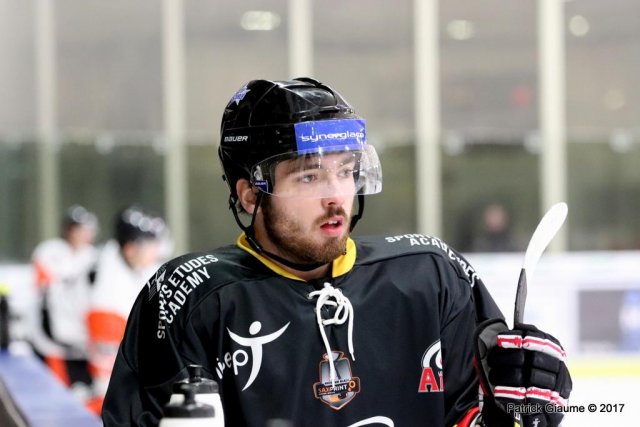Photo hockey match Nice - Epinal  le 08/12/2017