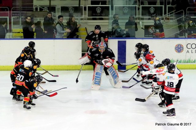 Photo hockey match Nice - Epinal  le 08/12/2017