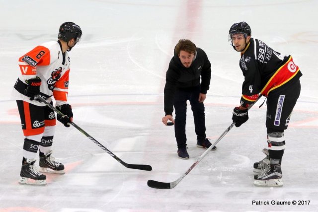 Photo hockey match Nice - Epinal  le 08/12/2017