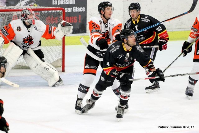 Photo hockey match Nice - Epinal  le 08/12/2017