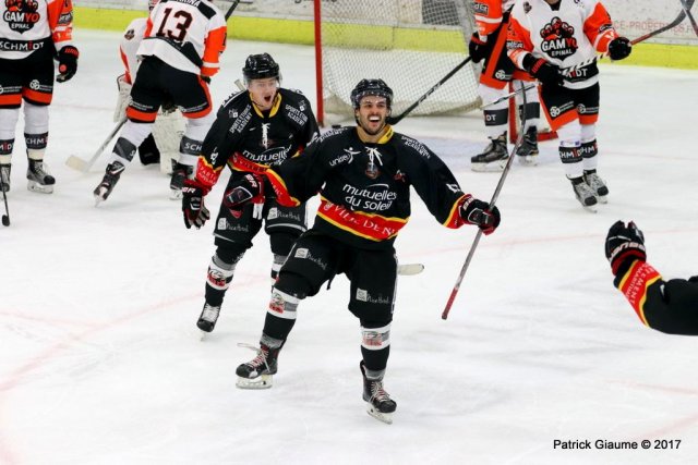 Photo hockey match Nice - Epinal  le 08/12/2017