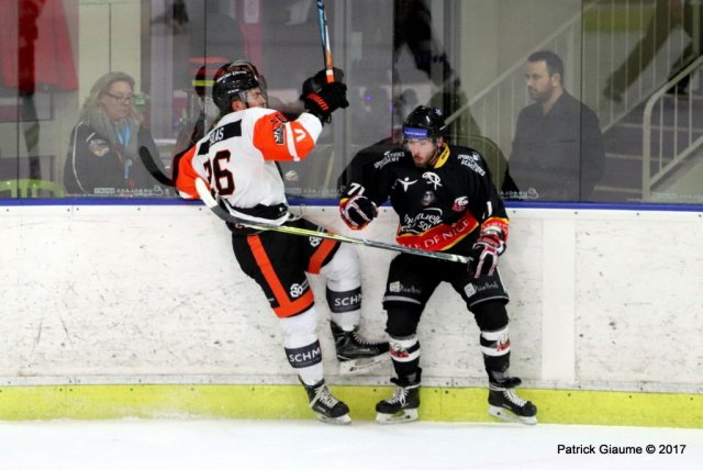 Photo hockey match Nice - Epinal  le 08/12/2017