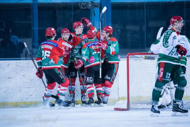 Photo hockey match Mont-Blanc - Cergy-Pontoise le 09/12/2017