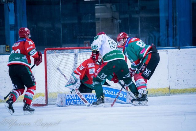 Photo hockey match Mont-Blanc - Cergy-Pontoise le 09/12/2017