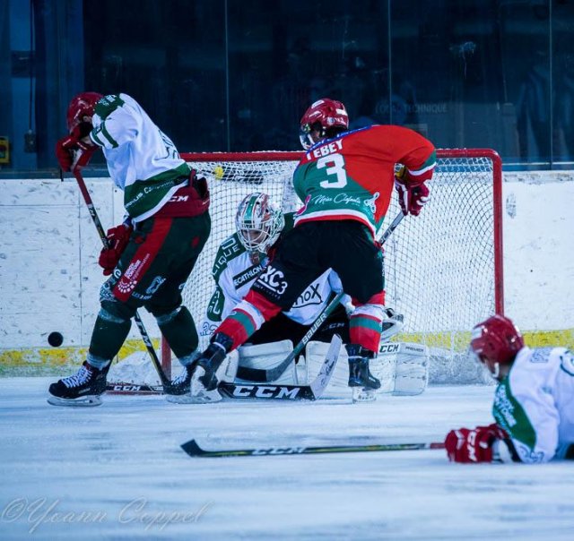 Photo hockey match Mont-Blanc - Cergy-Pontoise le 09/12/2017