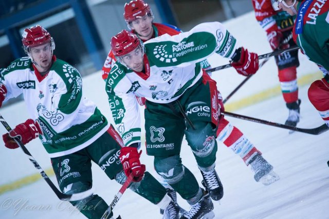 Photo hockey match Mont-Blanc - Cergy-Pontoise le 09/12/2017