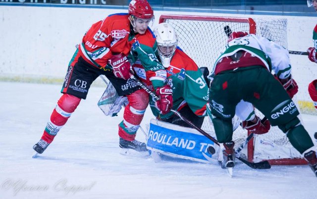 Photo hockey match Mont-Blanc - Cergy-Pontoise le 09/12/2017