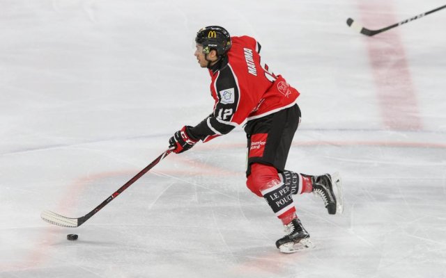Photo hockey match Amiens  - Grenoble  le 08/12/2017