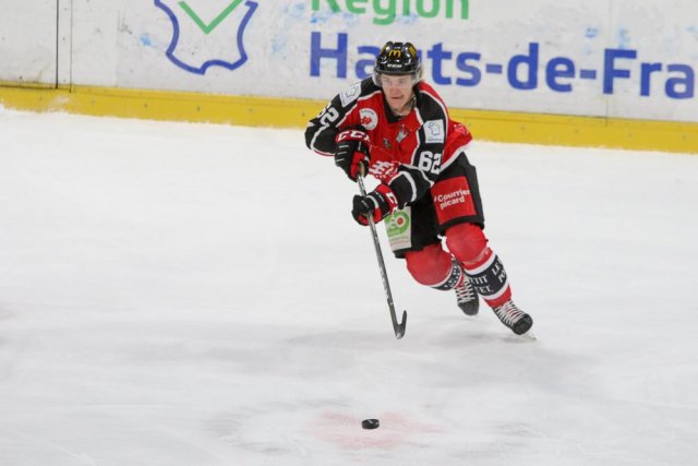 Photo hockey match Amiens  - Grenoble  le 08/12/2017