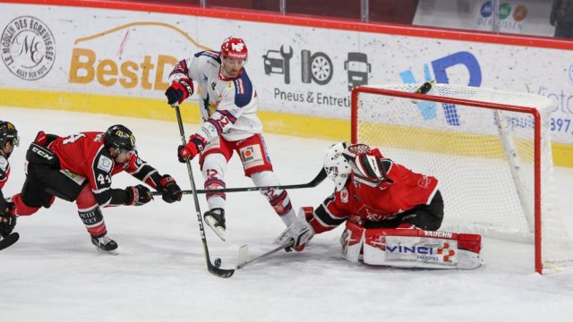 Photo hockey match Amiens  - Grenoble  le 08/12/2017