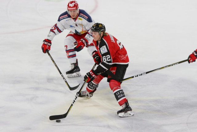 Photo hockey match Amiens  - Grenoble  le 08/12/2017