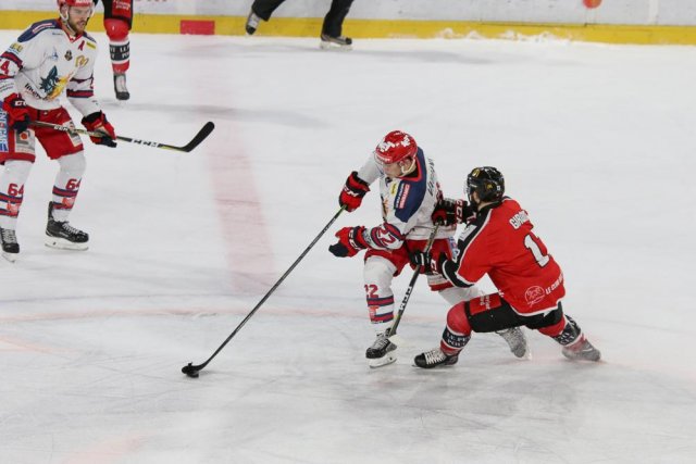 Photo hockey match Amiens  - Grenoble  le 08/12/2017