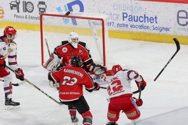 Photo hockey match Amiens  - Grenoble  le 08/12/2017
