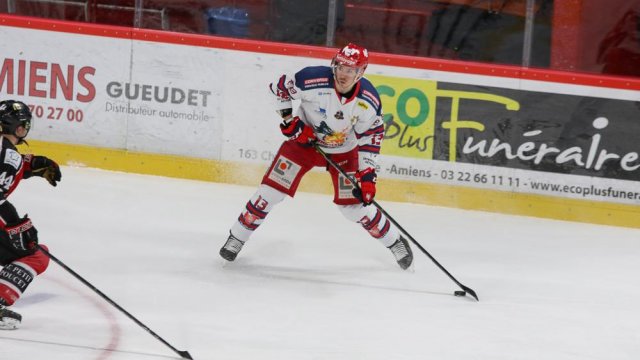 Photo hockey match Amiens  - Grenoble  le 08/12/2017