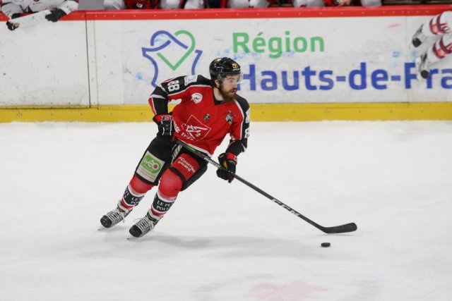 Photo hockey match Amiens  - Grenoble  le 08/12/2017