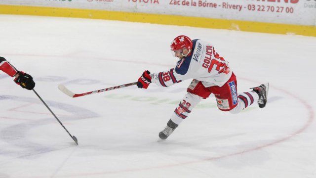 Photo hockey match Amiens  - Grenoble  le 08/12/2017