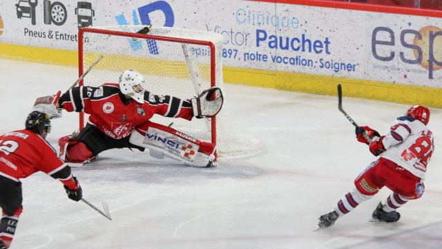 Photo hockey match Amiens  - Grenoble  le 08/12/2017