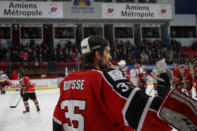 Photo hockey match Amiens  - Grenoble  le 08/12/2017