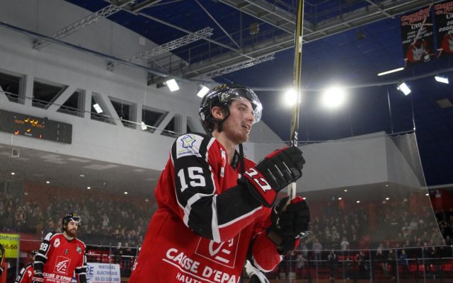 Photo hockey match Amiens  - Grenoble  le 08/12/2017