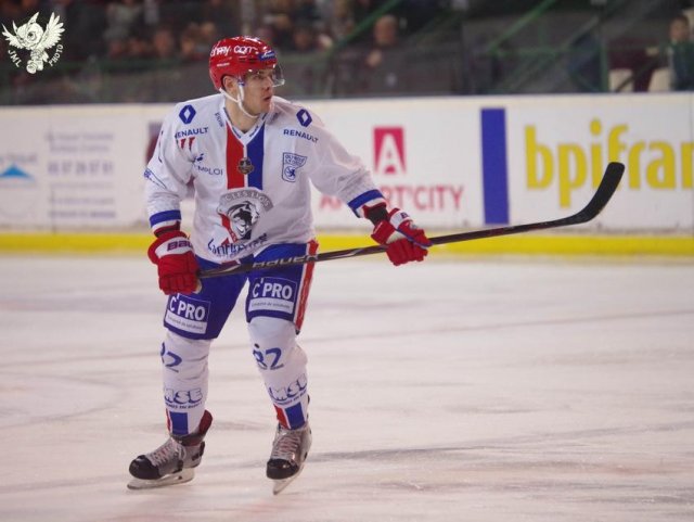Photo hockey match Bordeaux - Lyon le 08/12/2017