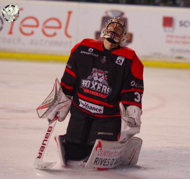 Photo hockey match Bordeaux - Lyon le 08/12/2017
