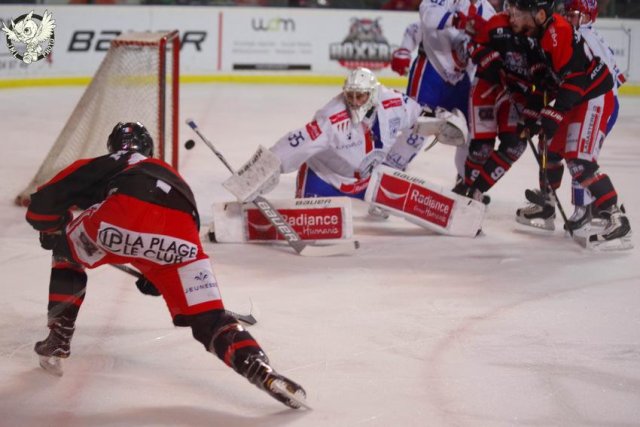 Photo hockey match Bordeaux - Lyon le 08/12/2017