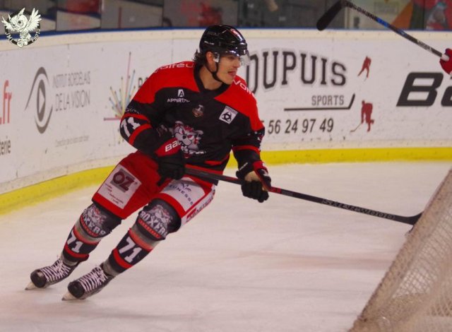 Photo hockey match Bordeaux - Lyon le 08/12/2017